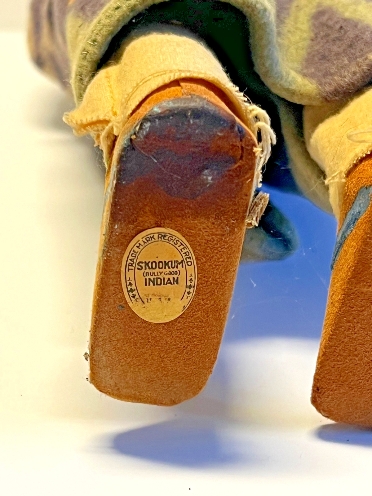 Antique Original Native American Skookum Doll ("Bully Good" Doll) Early 1900's