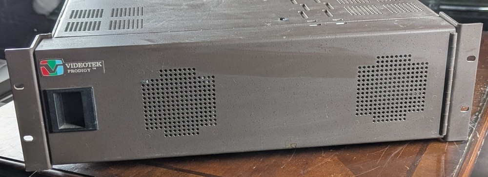 Title: Videotek Prodigy Broadcast Video Frame System Rack Unit – Untested – Free