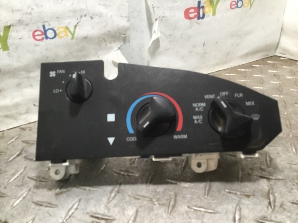 12 FORD VAN 3500 SUPER DUTY TEMPERATURE AC CLIMATE CONTROL PANEL