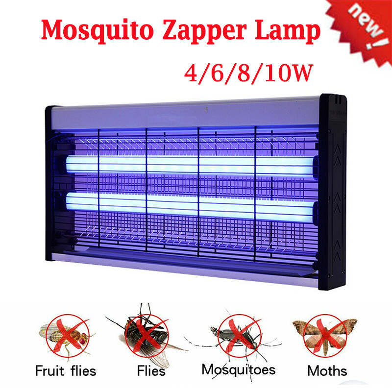 Large Mosquito Zapper Killer Fly Trap In/Outdoor Electronic Fly Lamp Commercial
