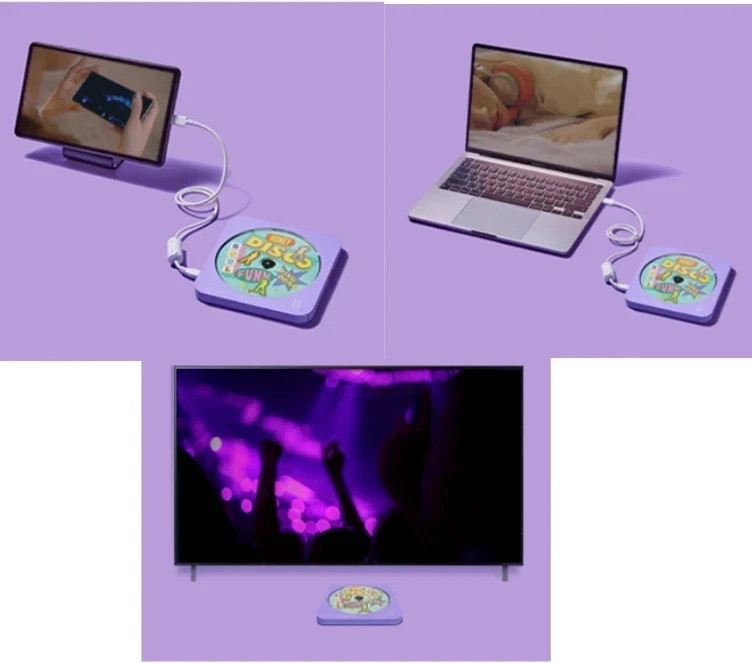 BTS Dynamite Multi OS CD Dvd PLAYER Writer Hitachi LG / Tracking