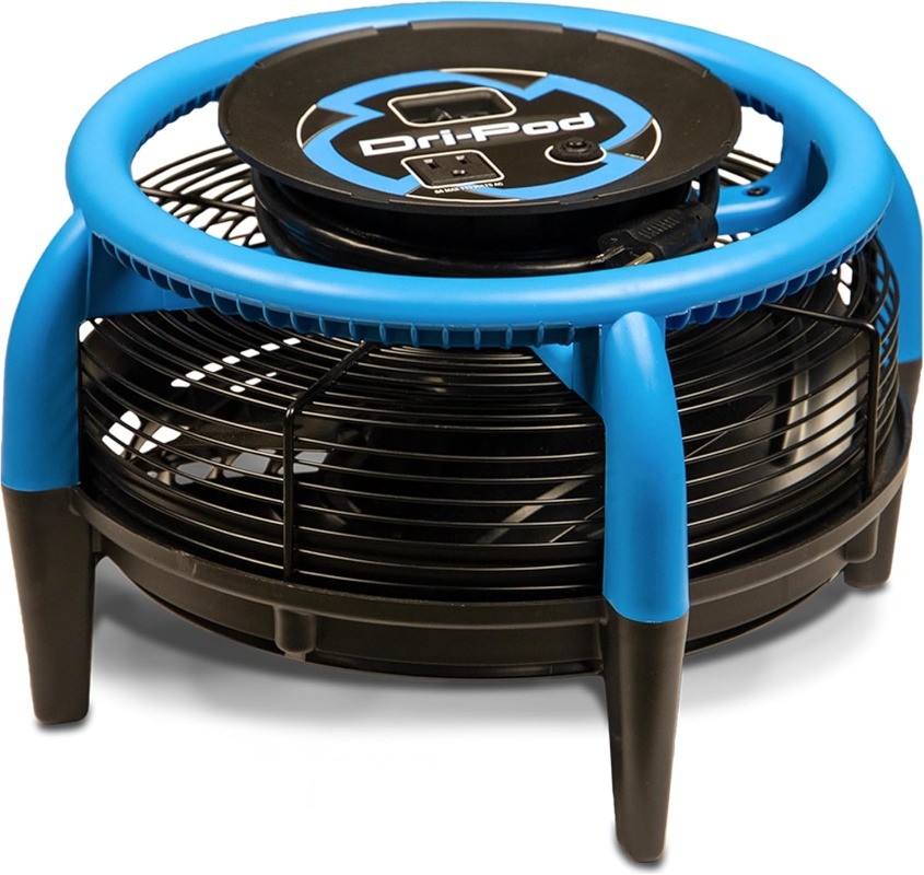 Dri-Eaz DriPod Pro Omnidirectional Floor and Carpet Dryer,Ventilating Dryer