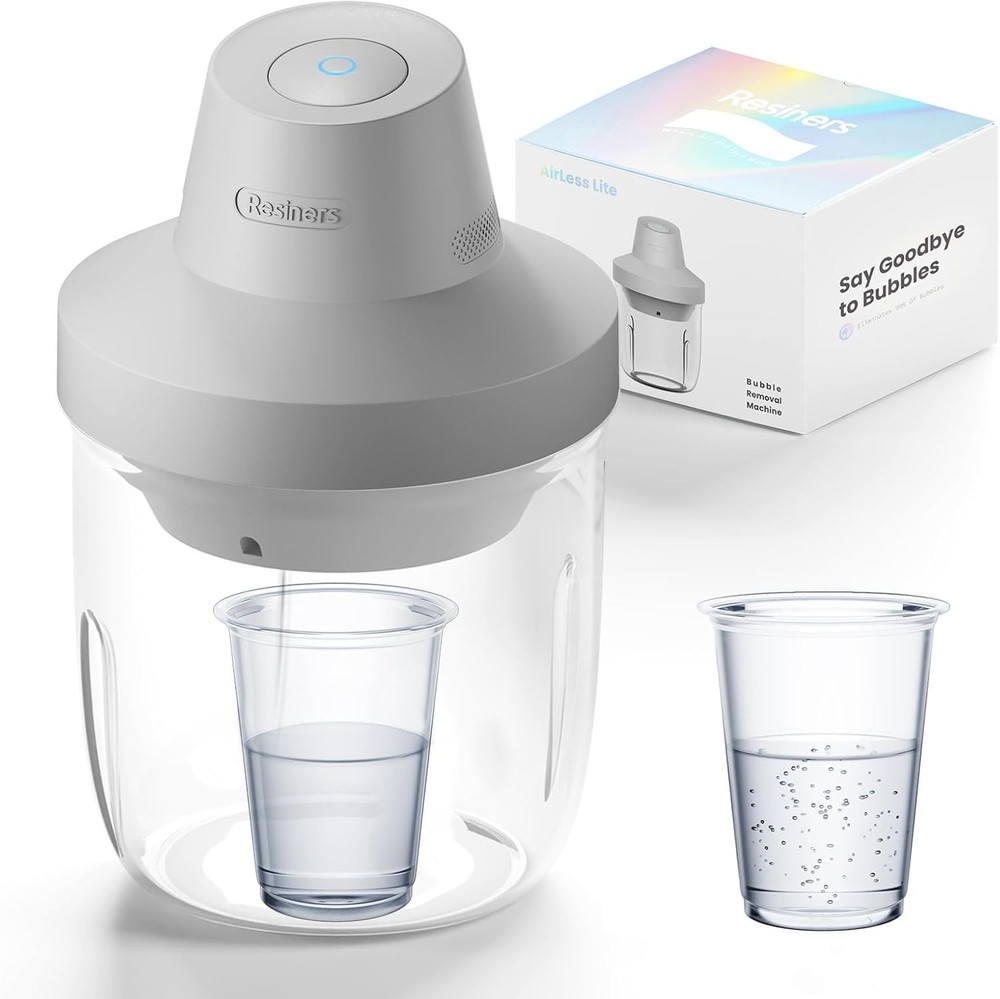 Automatic Resin Bubble Remover - Fast, Quiet, and Portable Degassing Machine