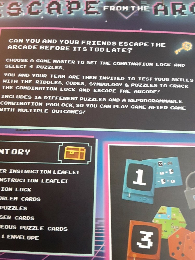 Escape From The Arcade The Game