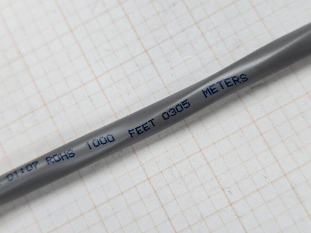 Belden Wire 5407FE 20/9C Shielded Audio/Security/Alarm Cable Riser Gray /50ft