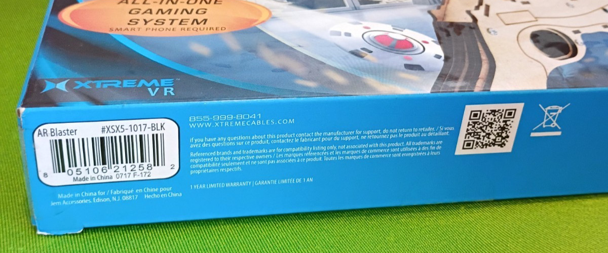 Extreme VR AR Blaster Augmented Reality All In One Gaming System