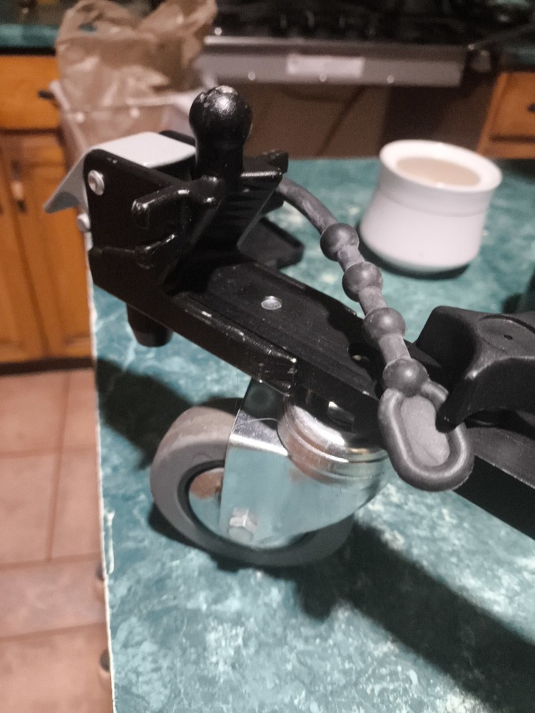 Manfrotto 127VS Variable Spread Video Dolly with 3-Inch wheels