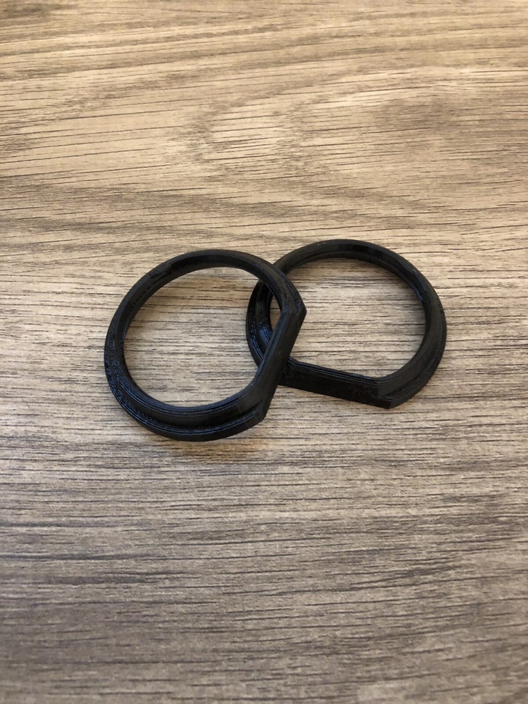 HTC Vive Lens Mod Bracket | Black | Improved Design | GearVR