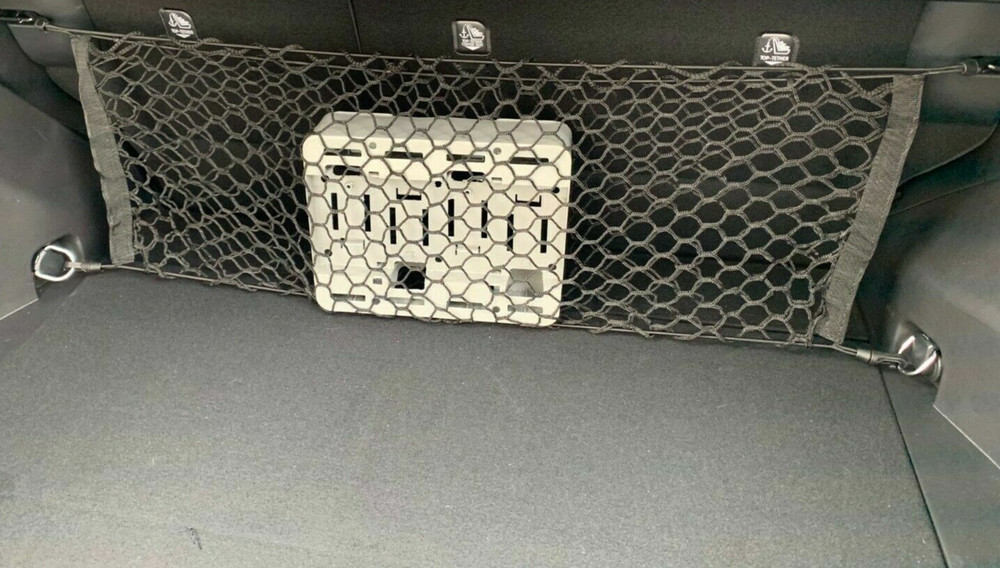 Rear Trunk Envelope Style Mesh Organizer Cargo Net for JAGUAR E-PACE 2018-2023