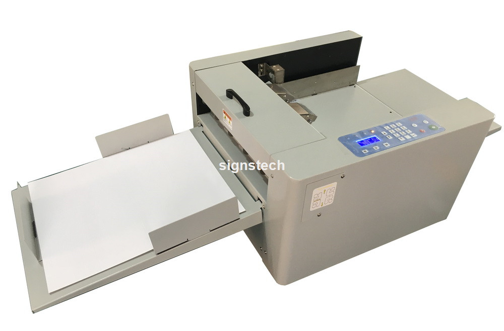 A3+ 13" Auto Feeding Digital Paper Creasing Perforating Machine Scoring 2 Tools