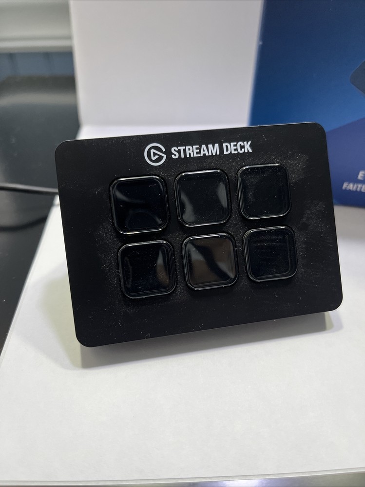 Elgato Stream Deck Mini | Live Content Creation Controller with 6 Keys, Black