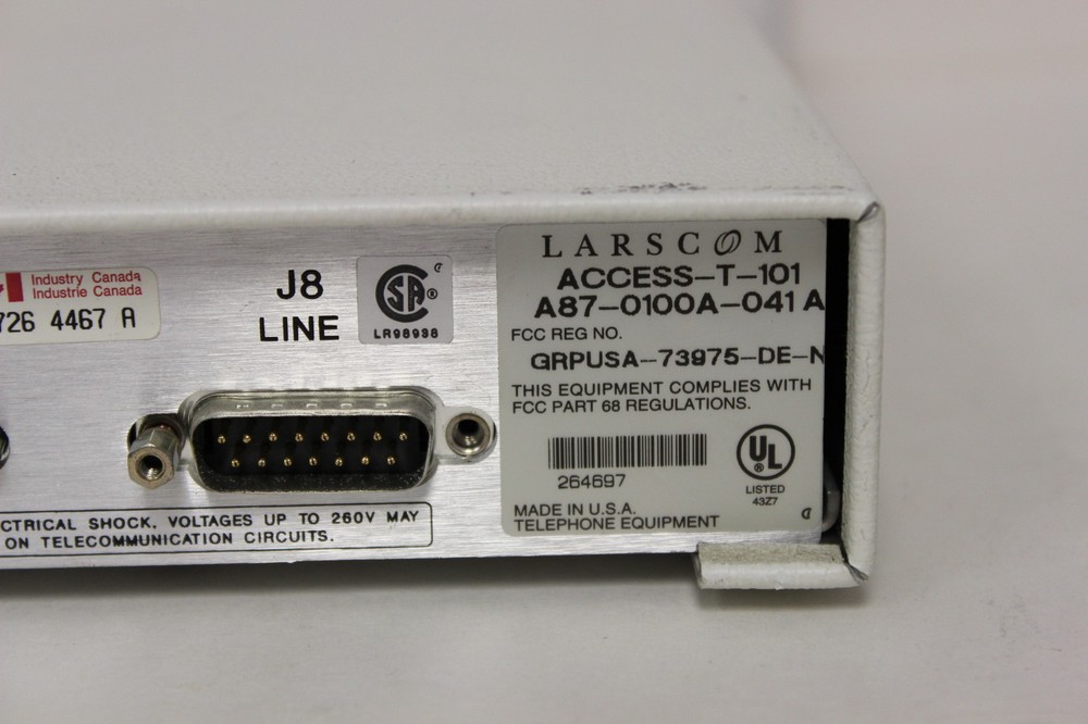 LARSCOM A87-0100A-041A ACCESS-T NETWORK ACCESS DSU/CSU