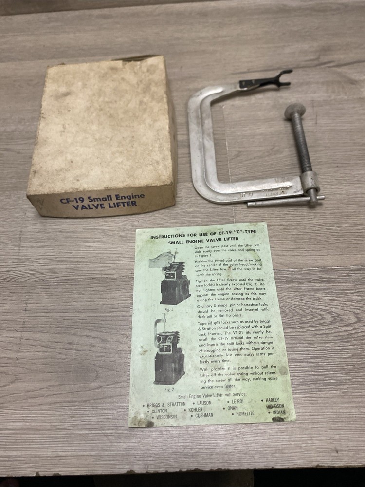 Cornwell CF-19 Small Engine Valve Lifter