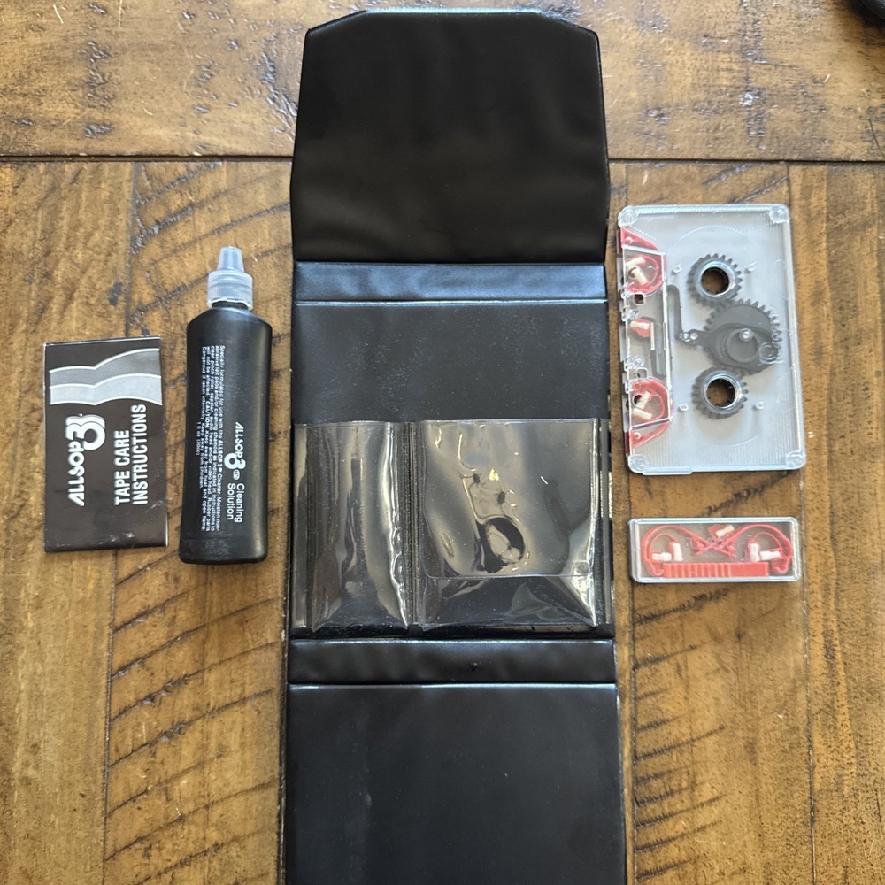 BMW Vintage Cassette Tape Deck Cleaner Kit & Instructions E30 E24 E28
