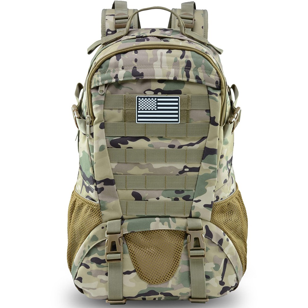 30L Tactical Military Backpack with Compression Straps - Secure Load Carrying