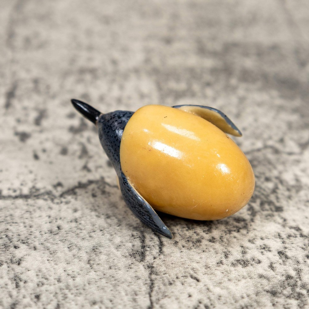 Seed Eater Bird Emerging Egg Tagua Carving