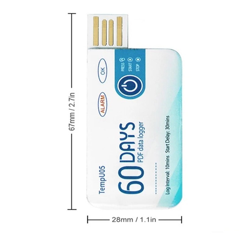 4X (Temperature Analyzer TempU05 60 Disposable Temperature Analyzer PDF USB6903-