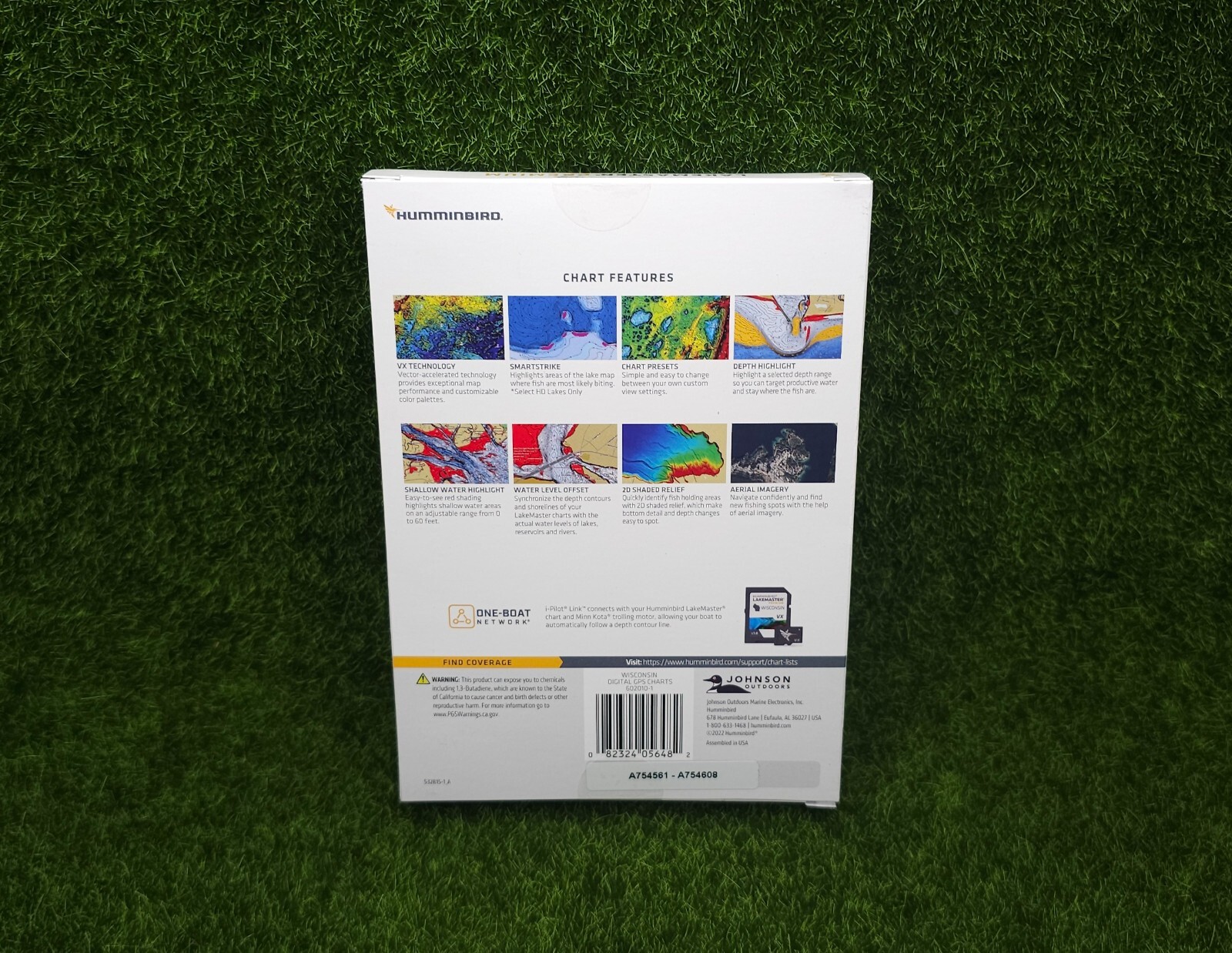 Humminbird LakeMaster VX Premium [Wisconsin V1] APEX/SOLIX/HELIX #602010-1