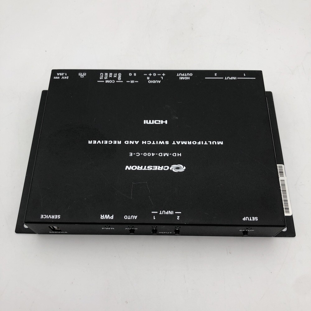 Crestron HD-MD-400-C-E  Multiformat Switch And Receiver READ A