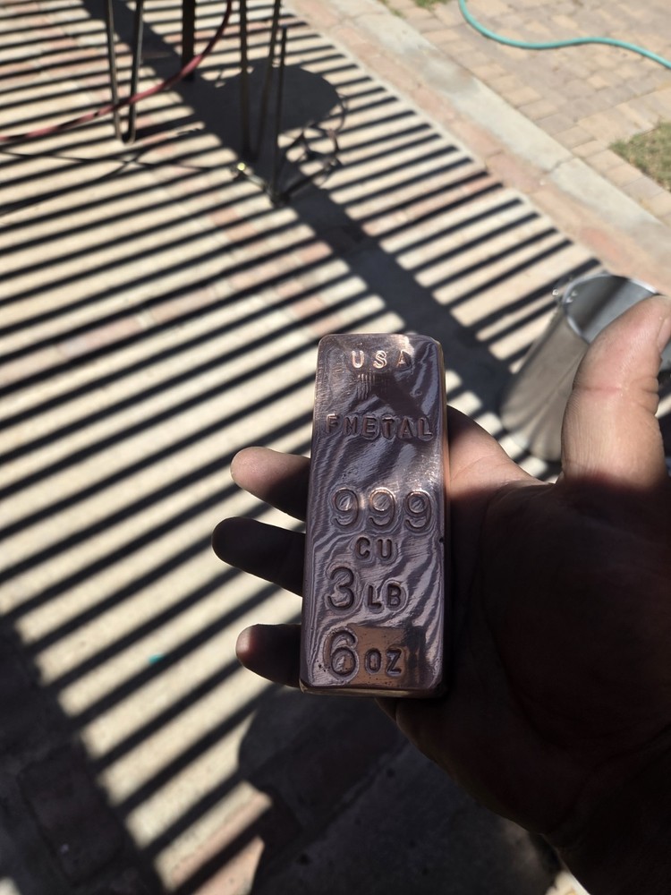 SOLID COPPER BAR