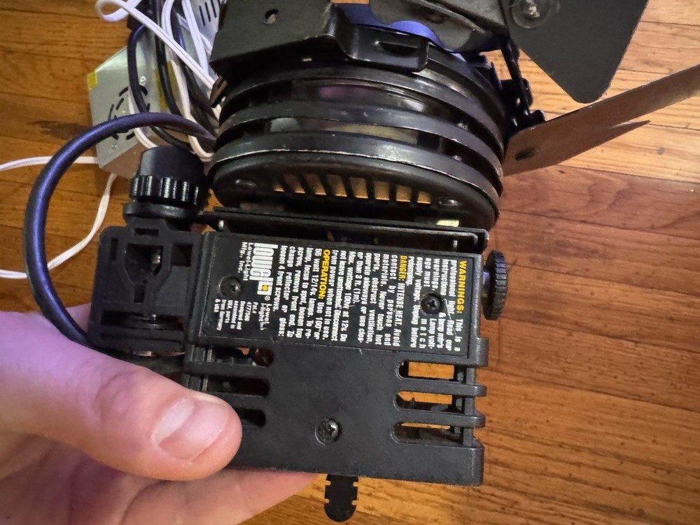 Studio Light with Barn Doors