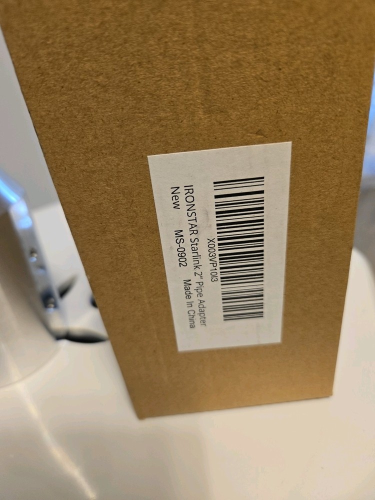 Starlink Pipe Adapter, Designed for Starlink Second-Gen Dish, Mast reducer