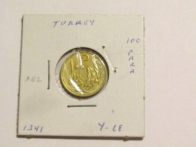 Turkey 1925 1341 100 Para Coin
