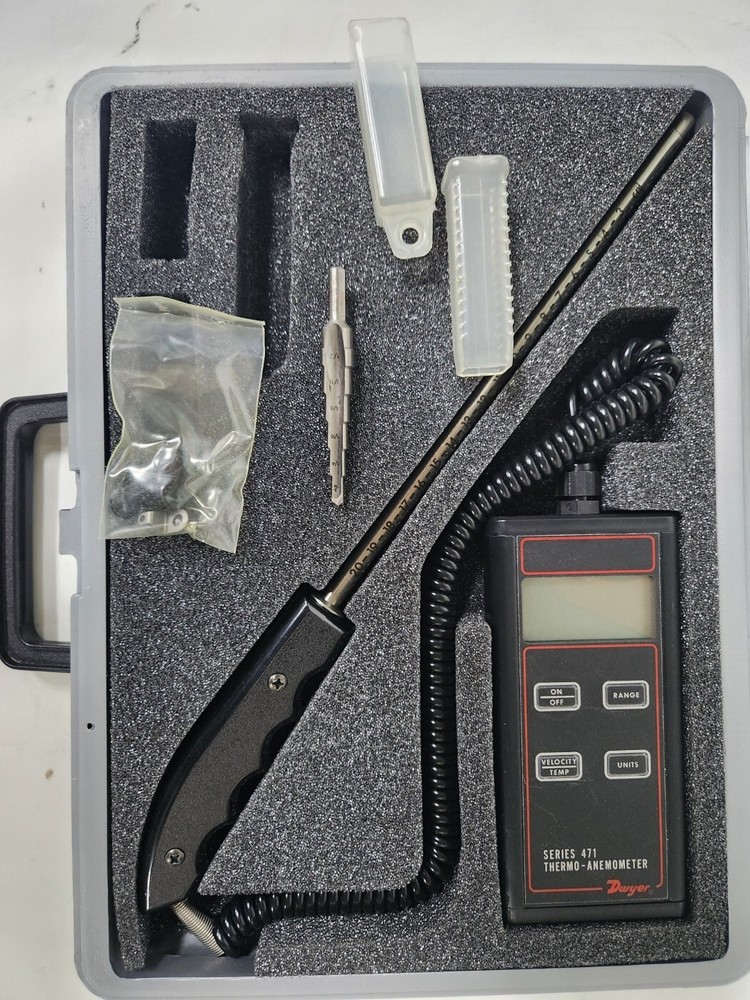 Dwyer 471-1 Digital Thermo-Anemometer