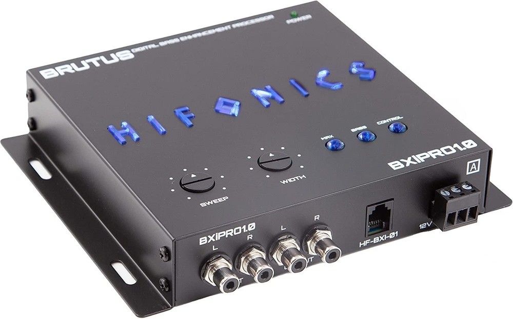 Compact Zeus Digital Bass Processor with Remote - Elevate Your Sound Experience