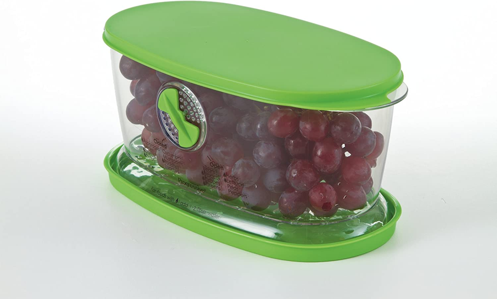 Prepworks by Progressive Fresh Fruit & Vegetable Keeper,Green