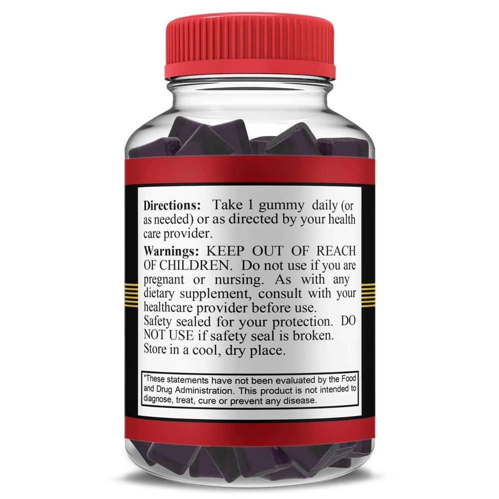 VigorLong Performance Gummies, Vigor Long Max Support (1 Month Supply)