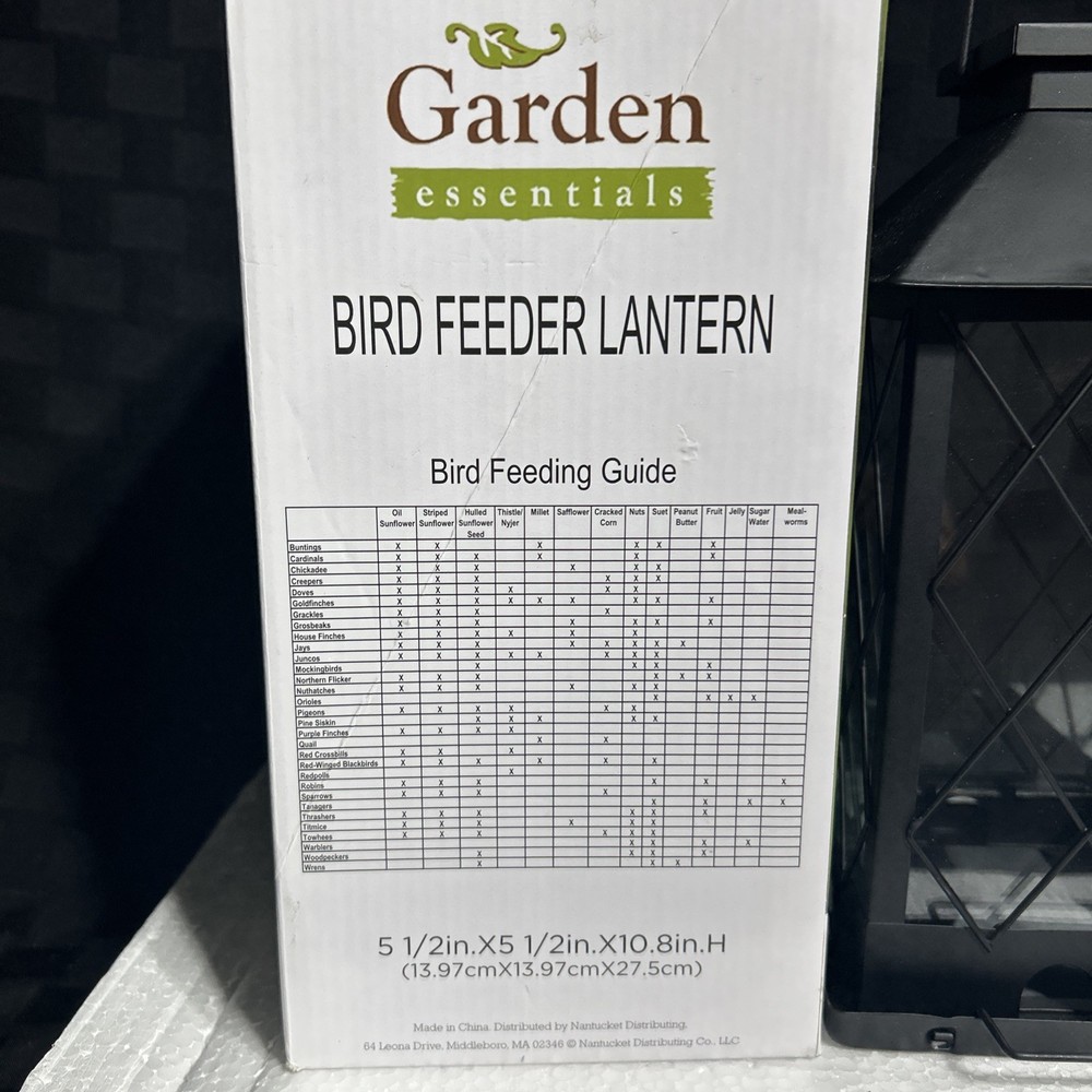 Garden Essentials, Bird Feeder Lantern