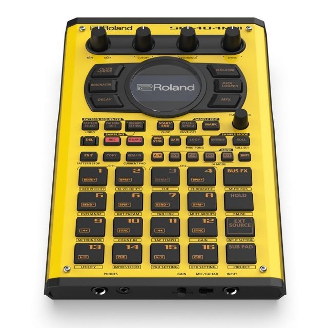 ROLAND SP-404MKII Yellow Sampler & Effect, Beatmaking Machine Tabletop