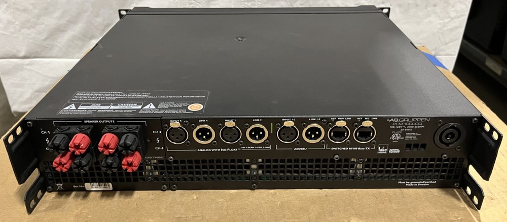 Lab Gruppen PLM 10000Q Amplifier