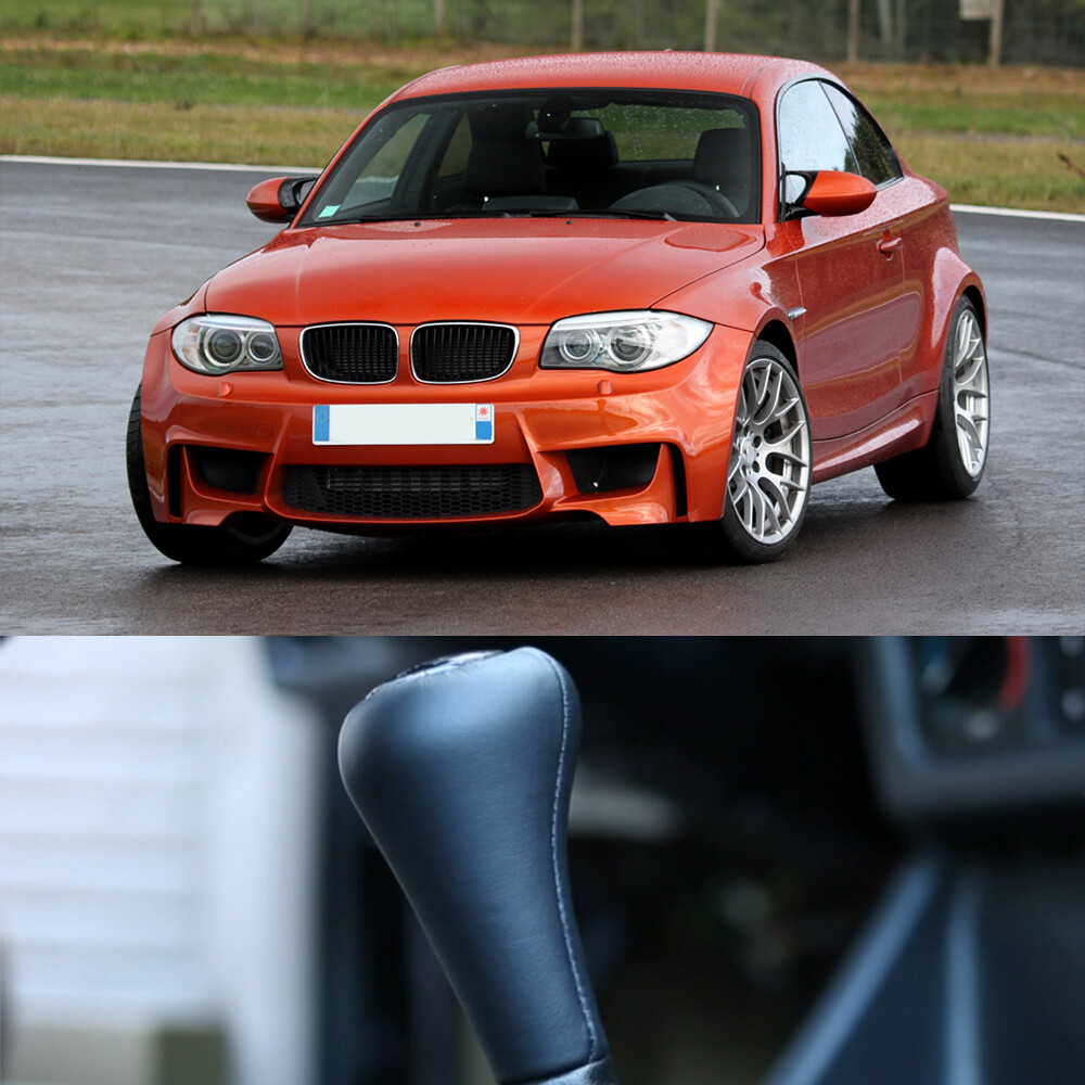 5 Speed BMW illuminated Leather Black Shift Knob for M3 E30 E36 E46 AUXITO