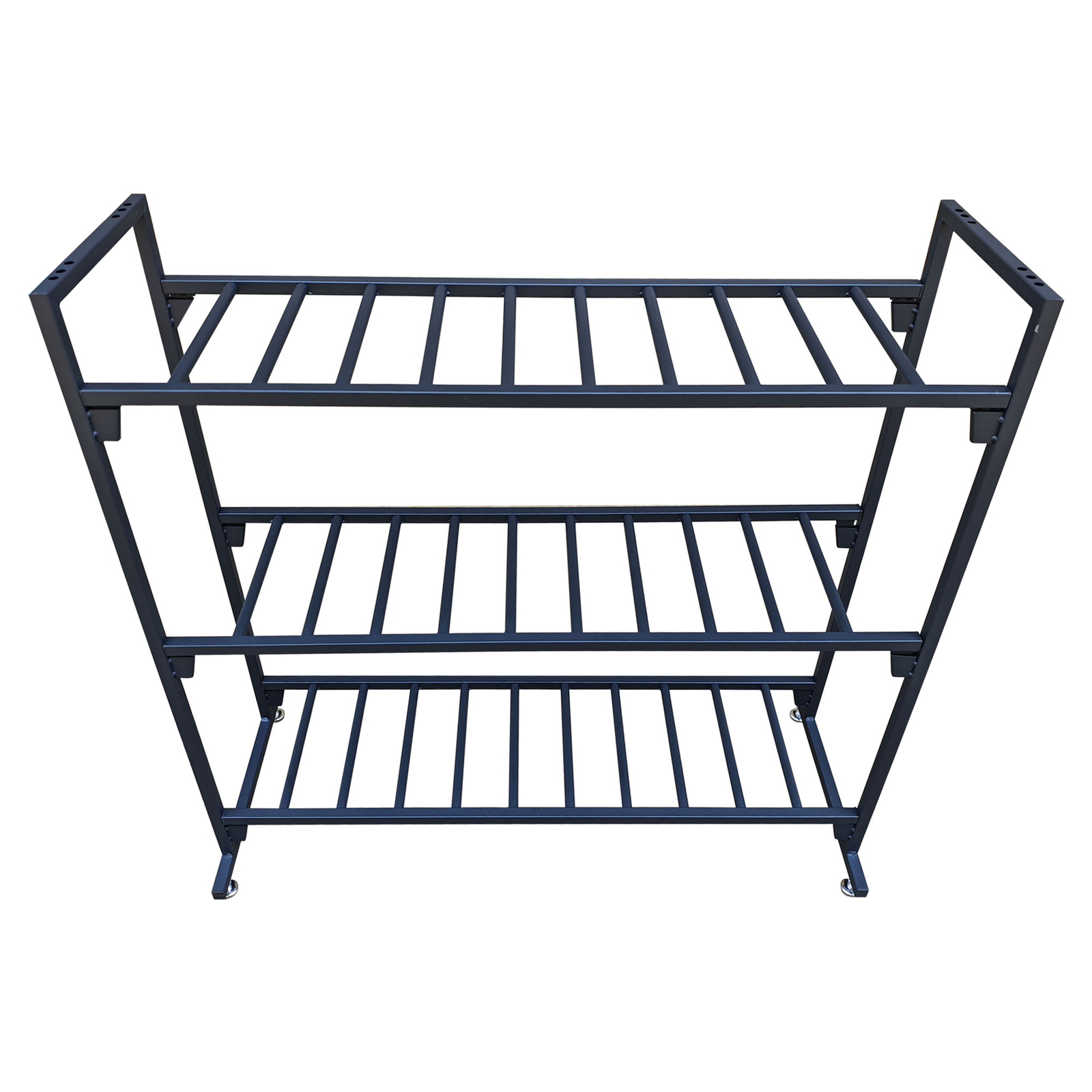 MotoProducts Black Battery Rack Stands Insanely Strong Storage Rack Holds 12