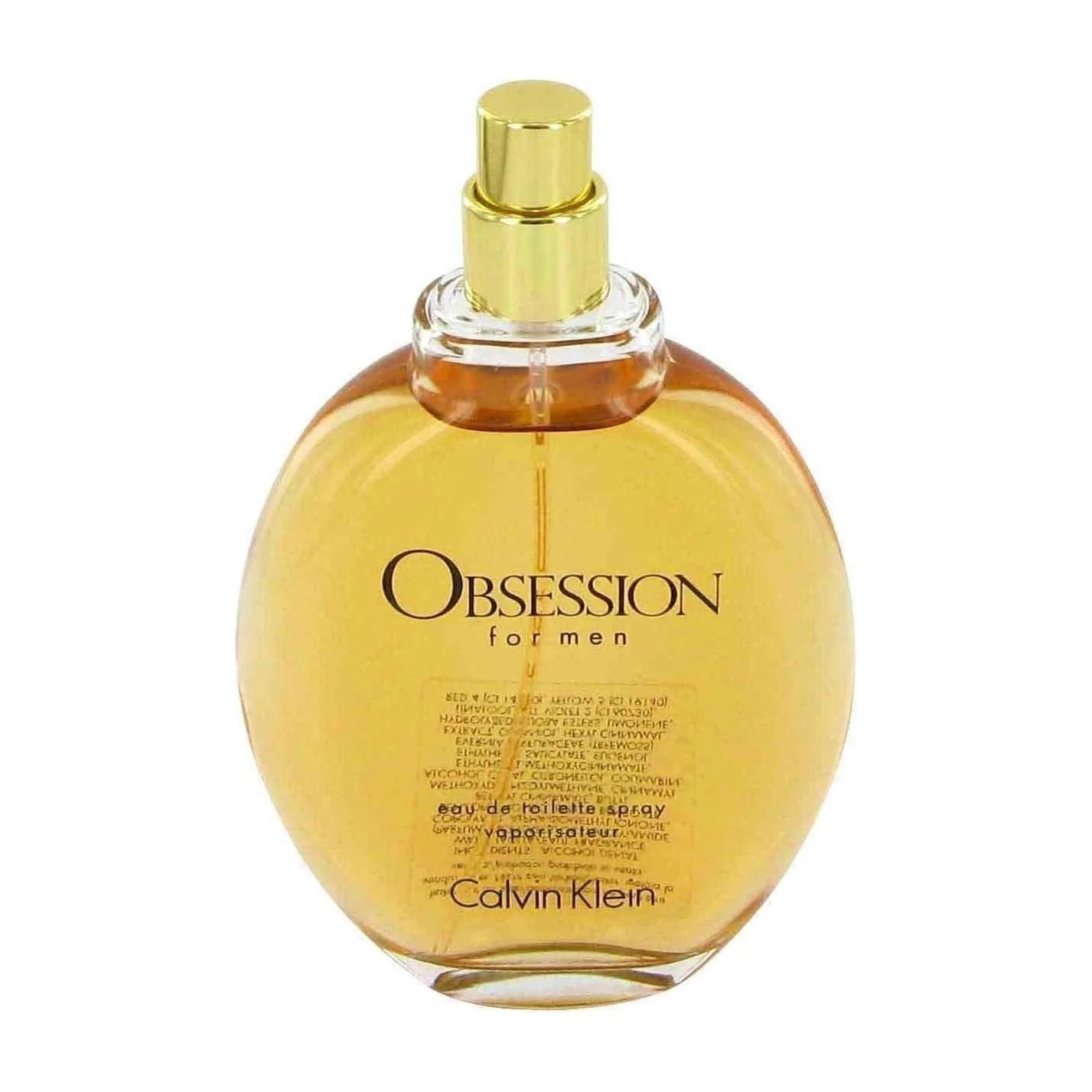 OBSESSION by Calvin Klein cologne for men EDT 4.0 oz New Tester