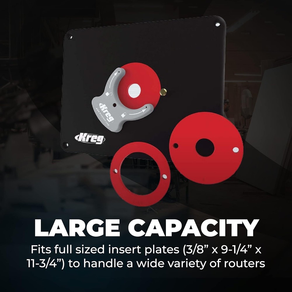 Bench Top Router Table - Full Size Portable Router Table - Workshop Router Ta...