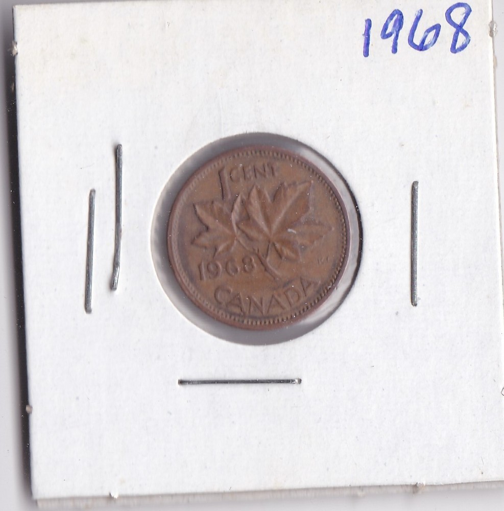 1968 Canada One Cent