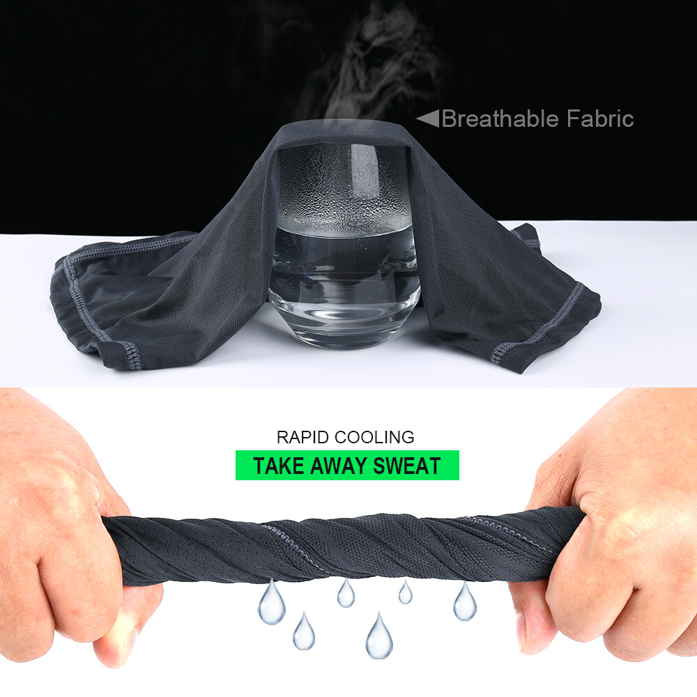 Neck Gaiter Bandana Face Mask Sun Cooling Scarf Gator Cover Head for Men Women