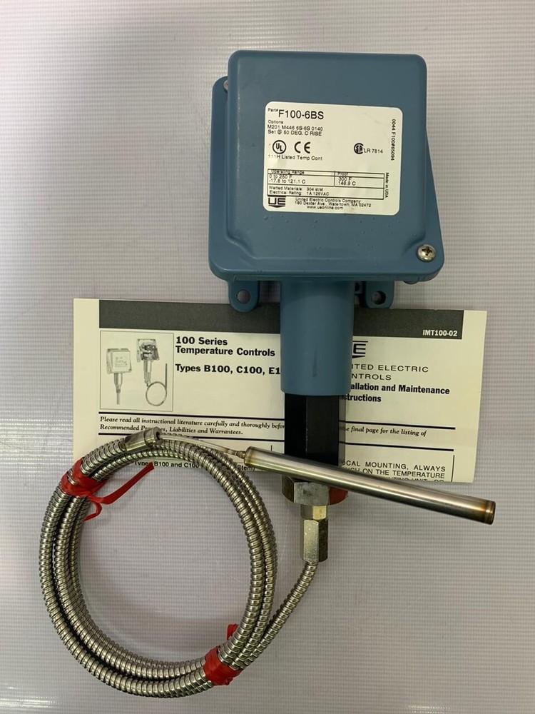 United Electric Controls / Temperature Controller / F100-6BS