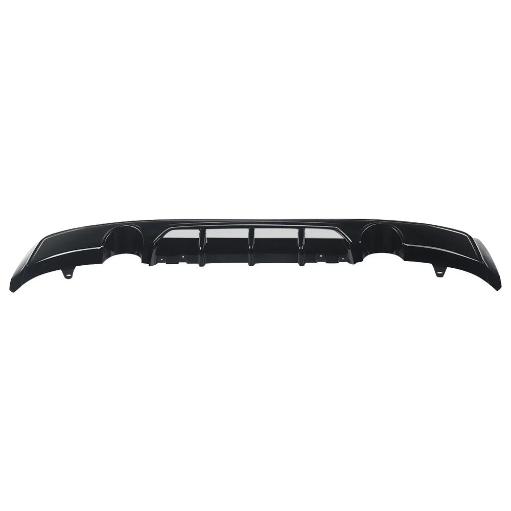 M Sport Performance Rear Bumper Diffuser Tuning Glossy Black