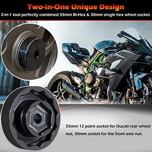 Wheel Axle Nut Socket Tool for Ducati