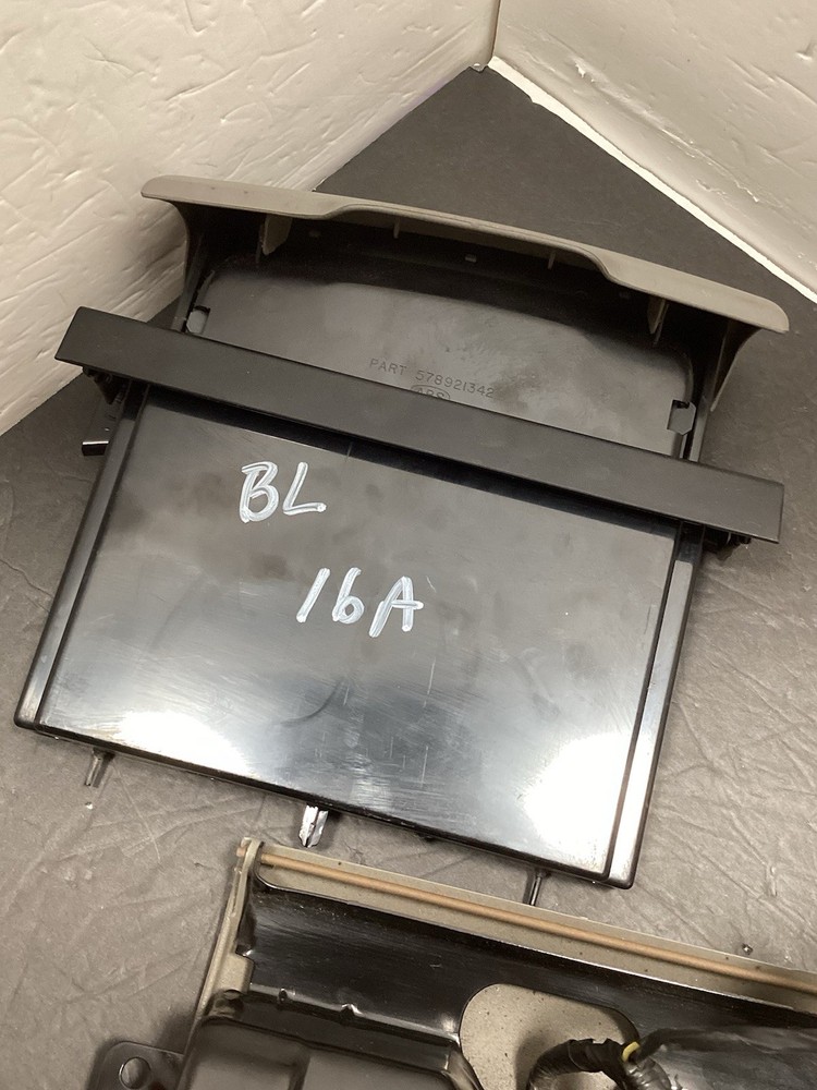 💥 00 - 05 BUICK LESABRE SET ASHTRAY CUBBY STORAGE DRAWER DASH INSERT GRAY NICE