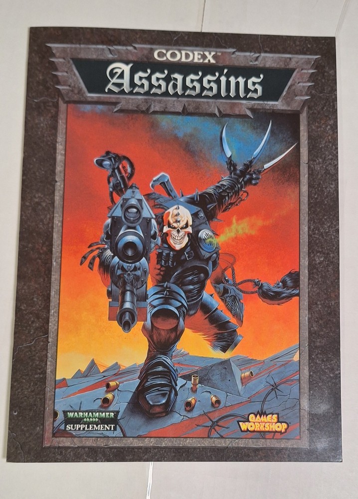 Warhammer 40k Codex Assassins Supplement 1999 Games Workshop