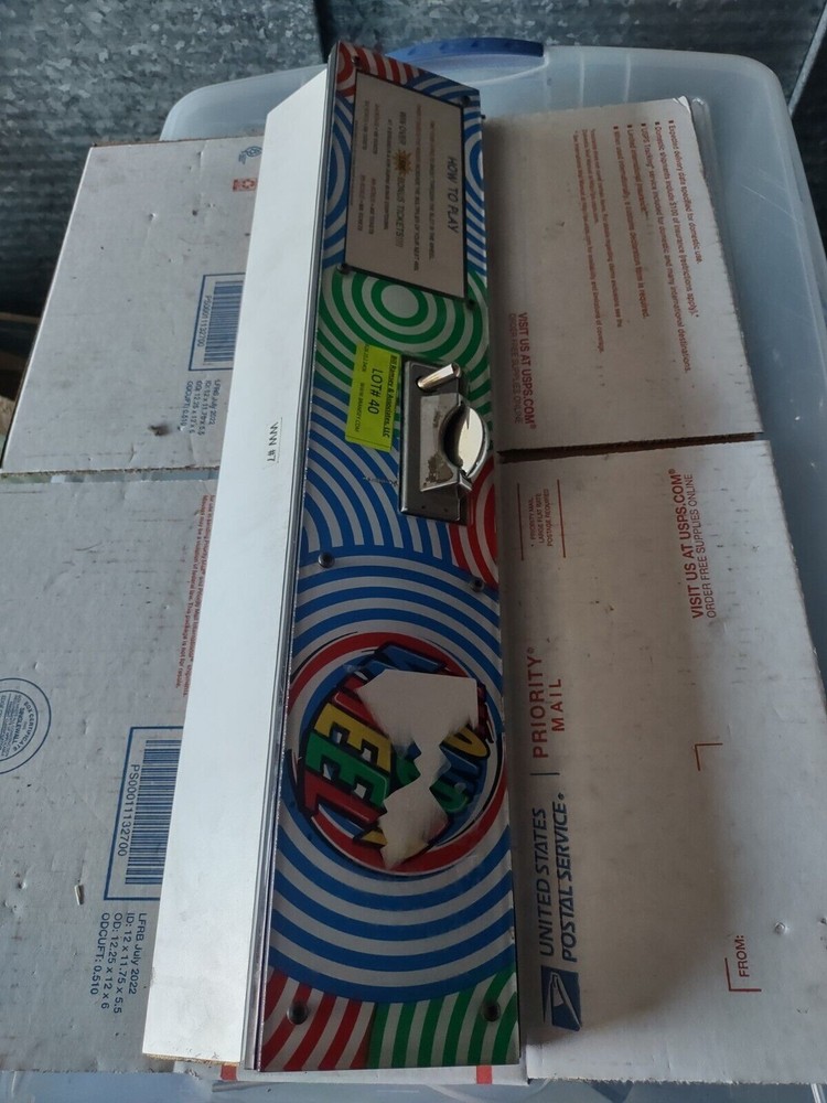 wonderwheel arcade redemption control panel #227