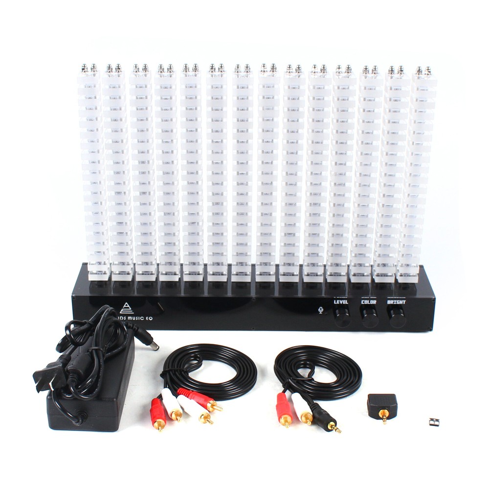 Acrylic 14-segment Spectrum Analyzer Level LED Indication Music Spectrum Light
