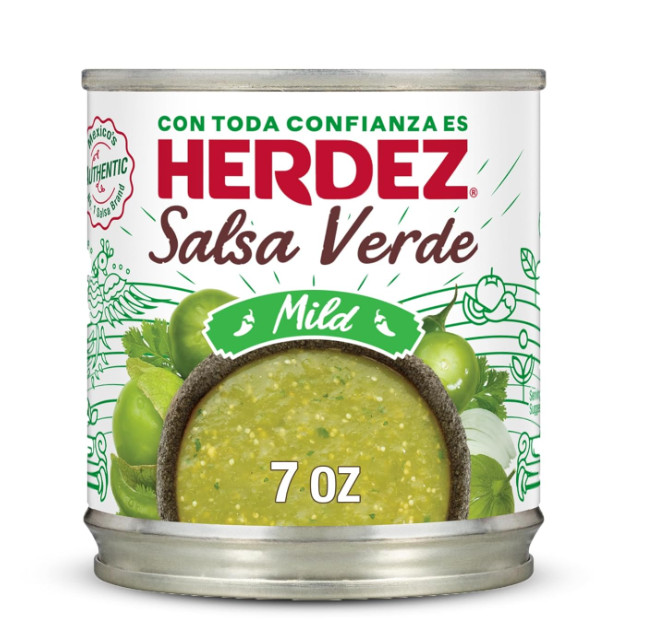 Herdez Salsa Verde, Mild, 7 oz