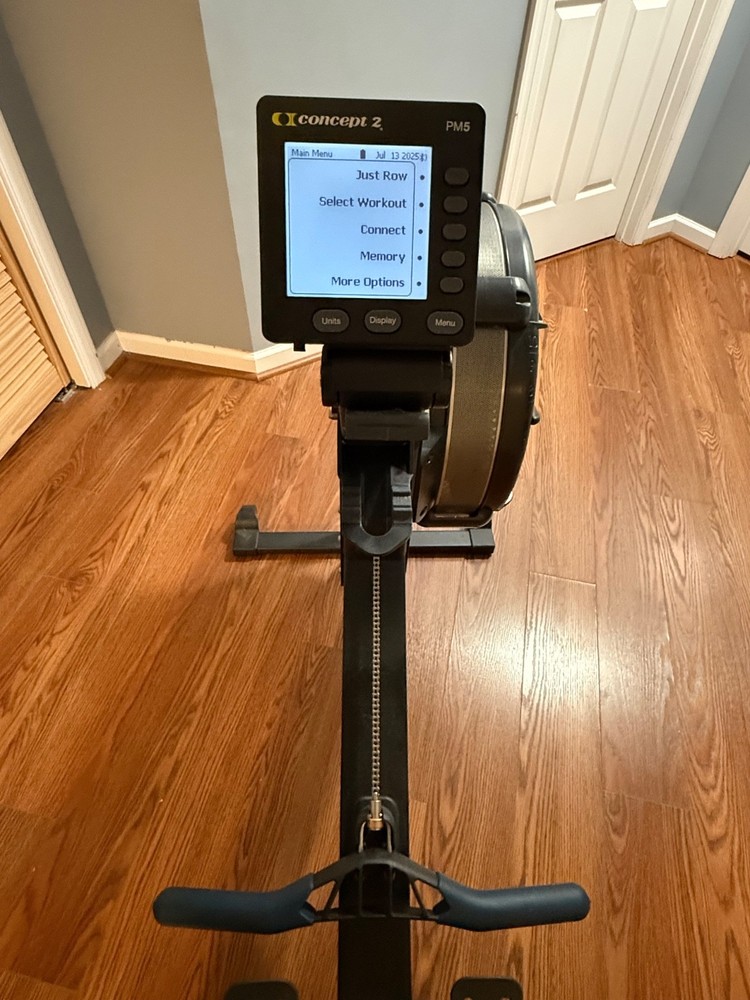 Concept2 RowErg Model D Indoor Rowing Machine with PM5 - Black