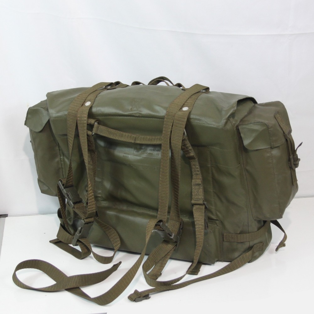 Genuine Surplus German Army Pack Rucksack Missing Frame Waterproof Fabric (4185)